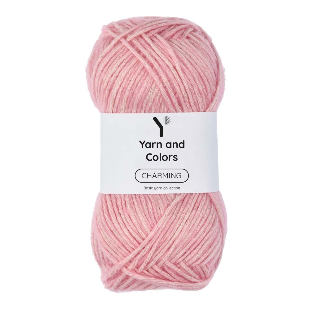 Yarn and Colors Charming 046 Pastel Pink - bol garen in deze kleur