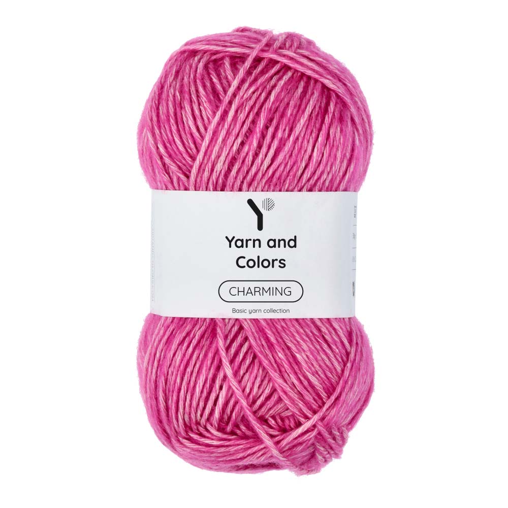 Yarn and Colors Charming 049 Fuchsia - bol garen in deze kleur