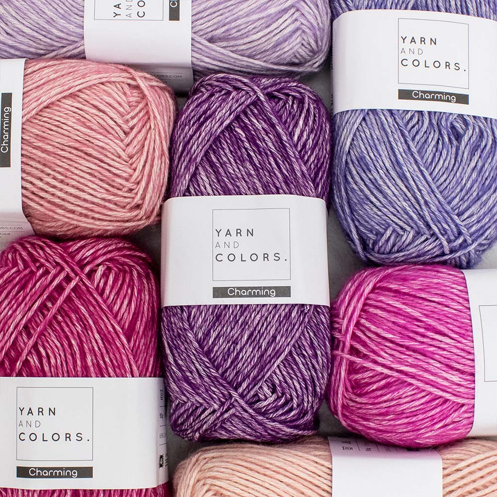 Paars — sfeerbeeld met Yarn and Colors Charming