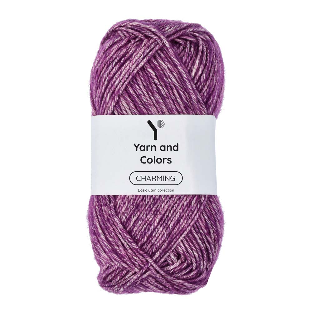 Yarn and Colors Charming 054 Grape - bol garen in deze kleur