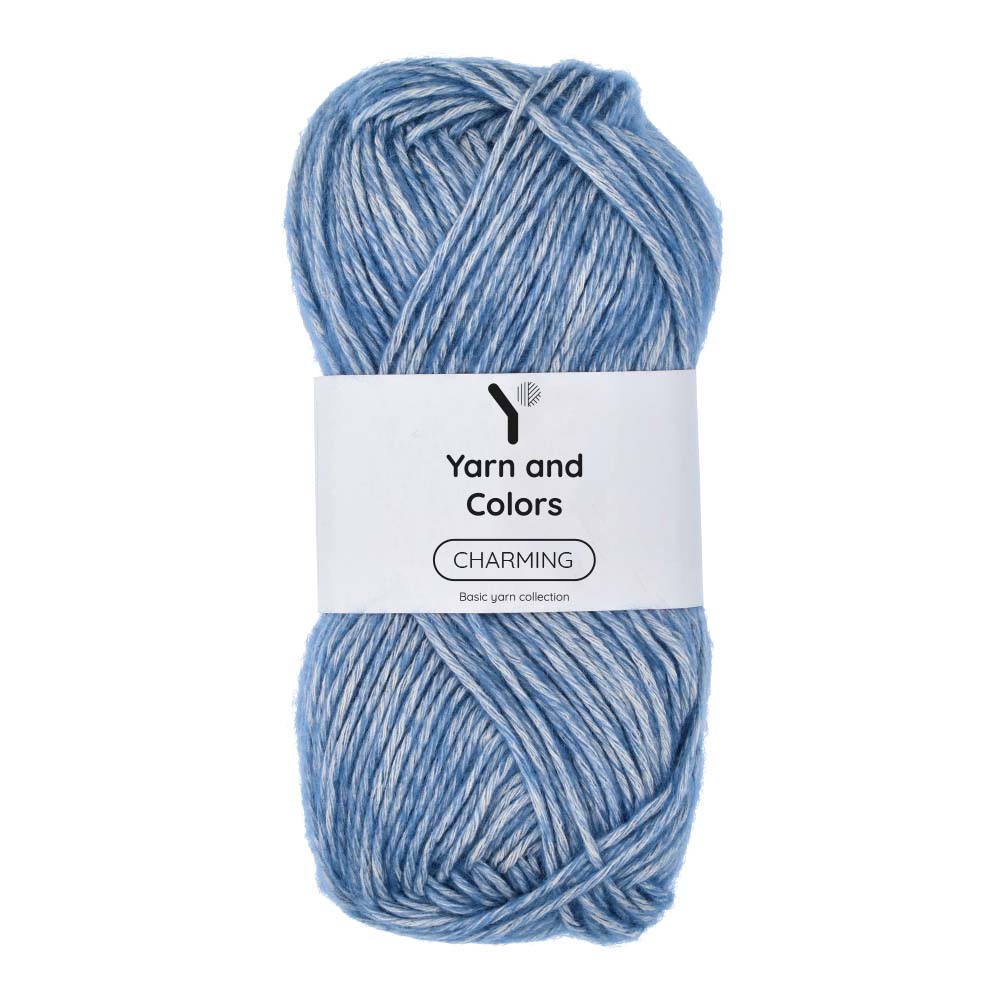 Yarn and Colors Charming 061 Denim - bol garen in deze kleur