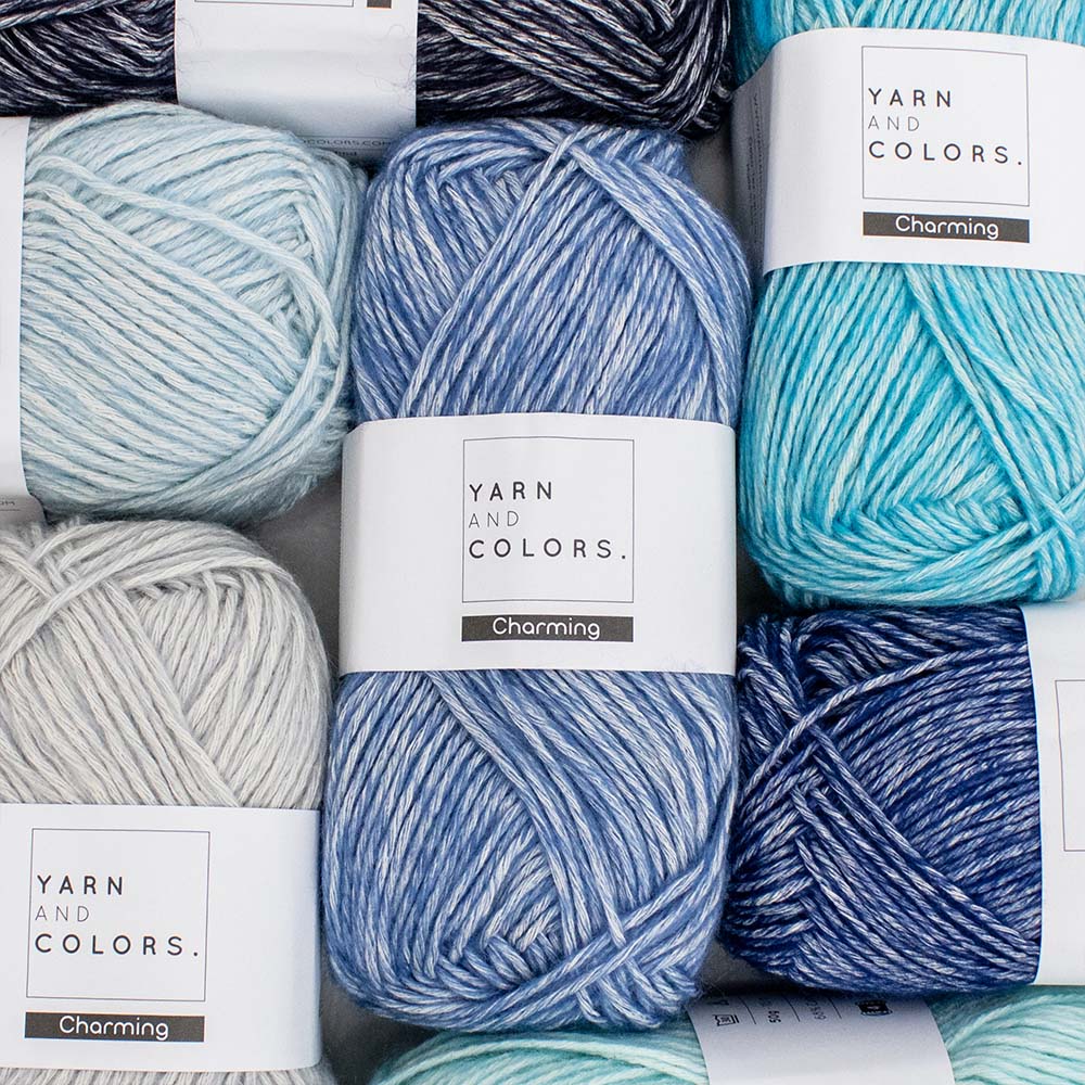 Blauw — sfeerbeeld met Yarn and Colors Charming