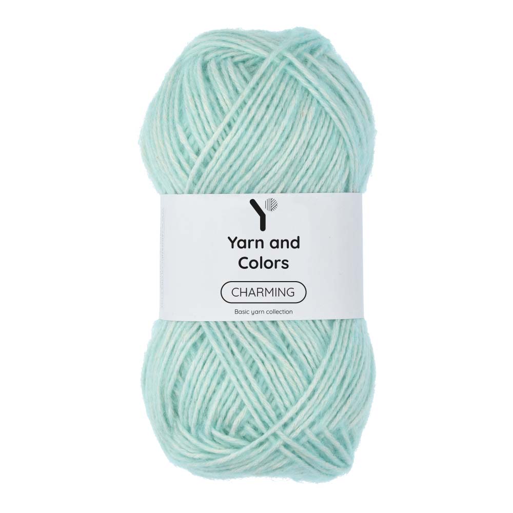Yarn and Colors Charming 073 Jade Gravel - bol garen in deze kleur