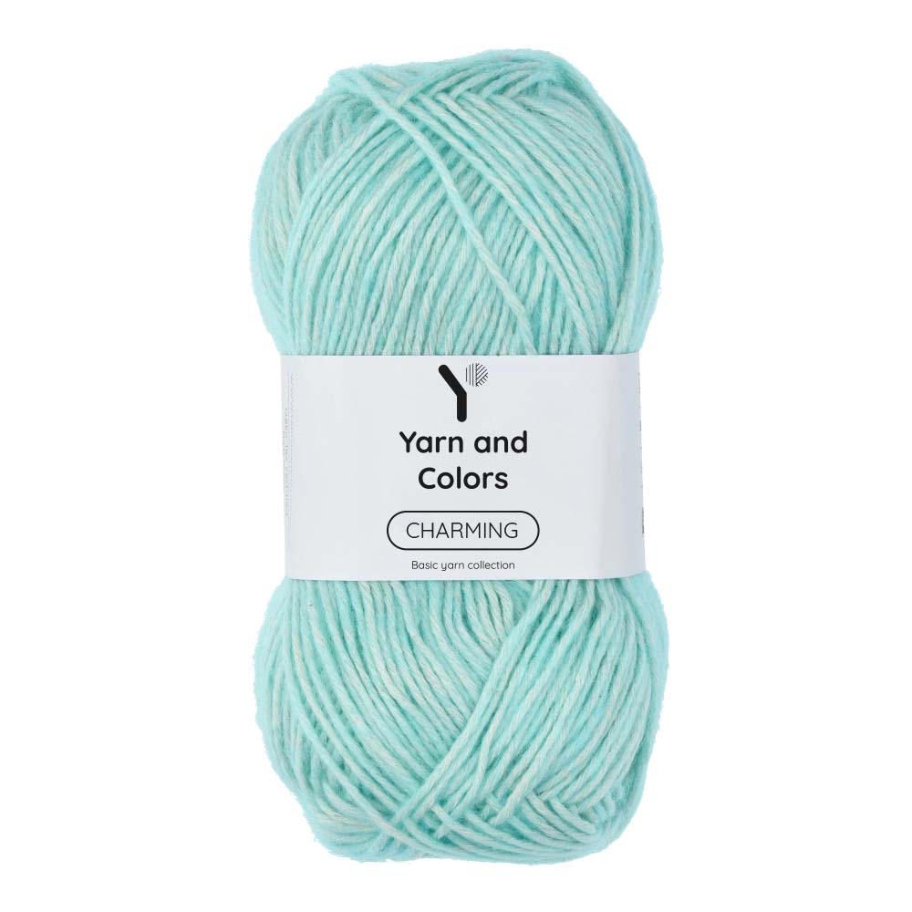 Yarn and Colors Charming 074 Opaline Glass - bol garen in deze kleur