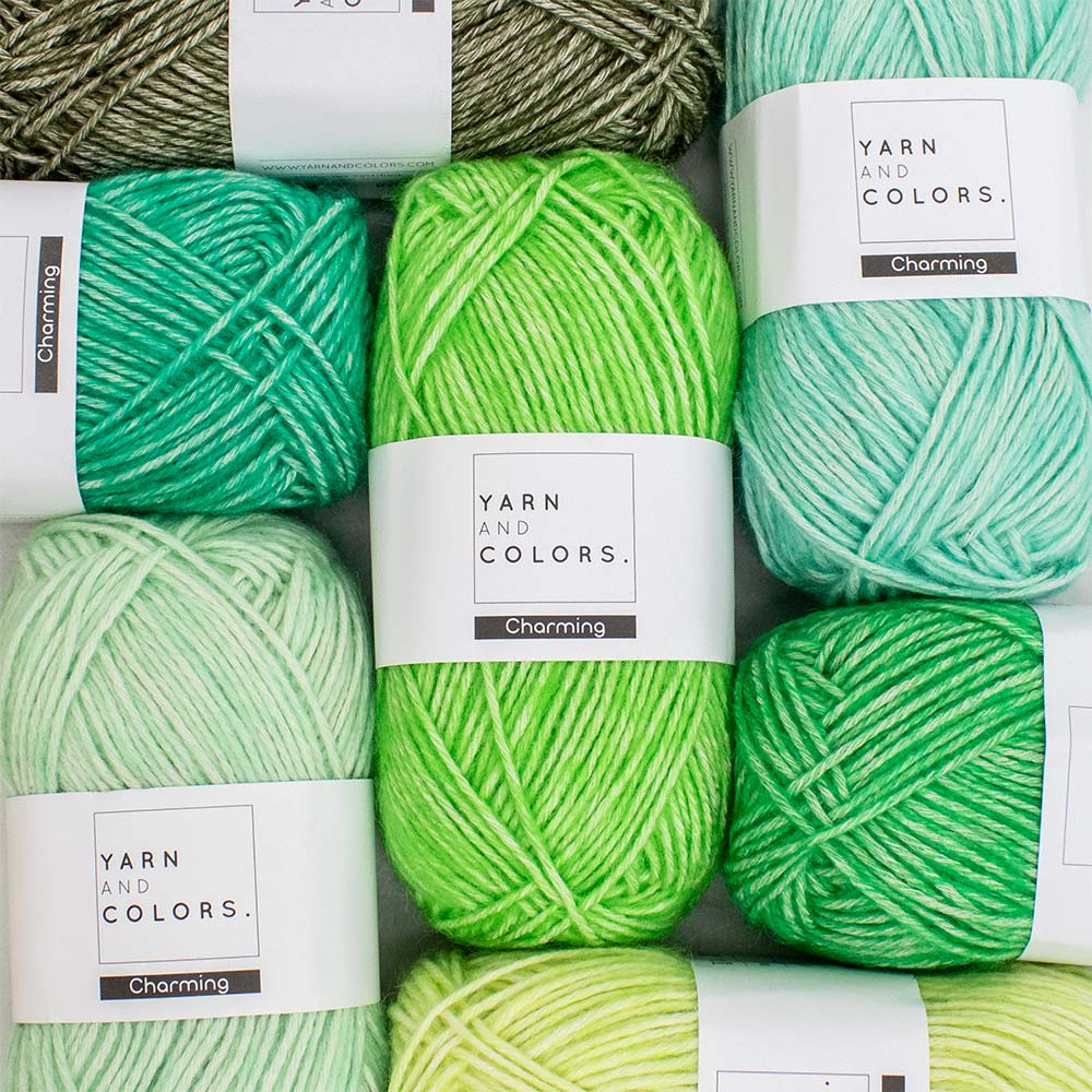Groen — sfeerbeeld met Yarn and Colors Charming
