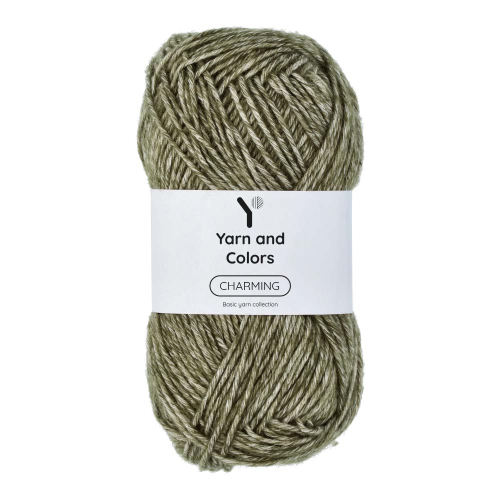 Yarn and Colors Charming 091 Khaki - bol garen in deze kleur