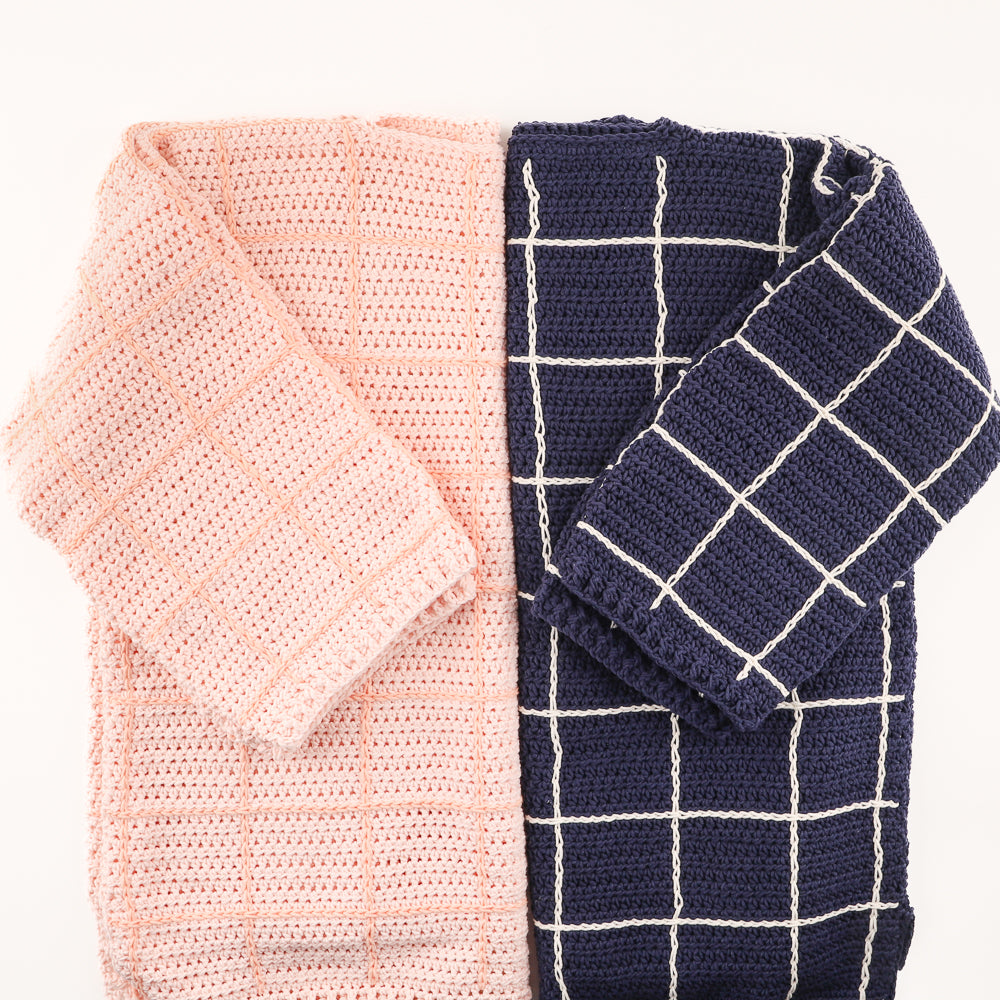 Yarn and Colors Checkered Sweater Haakpatroon (2)