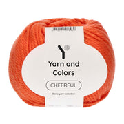 Yarn and Colors Cheerful 021 Sunset - bol garen in deze kleur