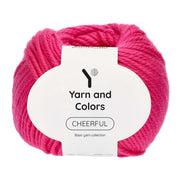 Yarn and Colors Cheerful 034 Deep Cerise - bol garen in deze kleur