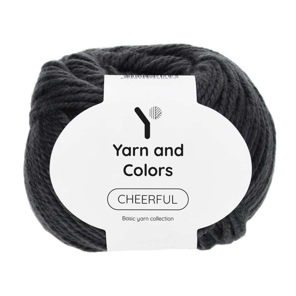 Yarn and Colors Cheerful 099 Graphite - bol garen in deze kleur