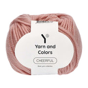 Yarn and Colors Cheerful 101 Rosé - bol garen in deze kleur