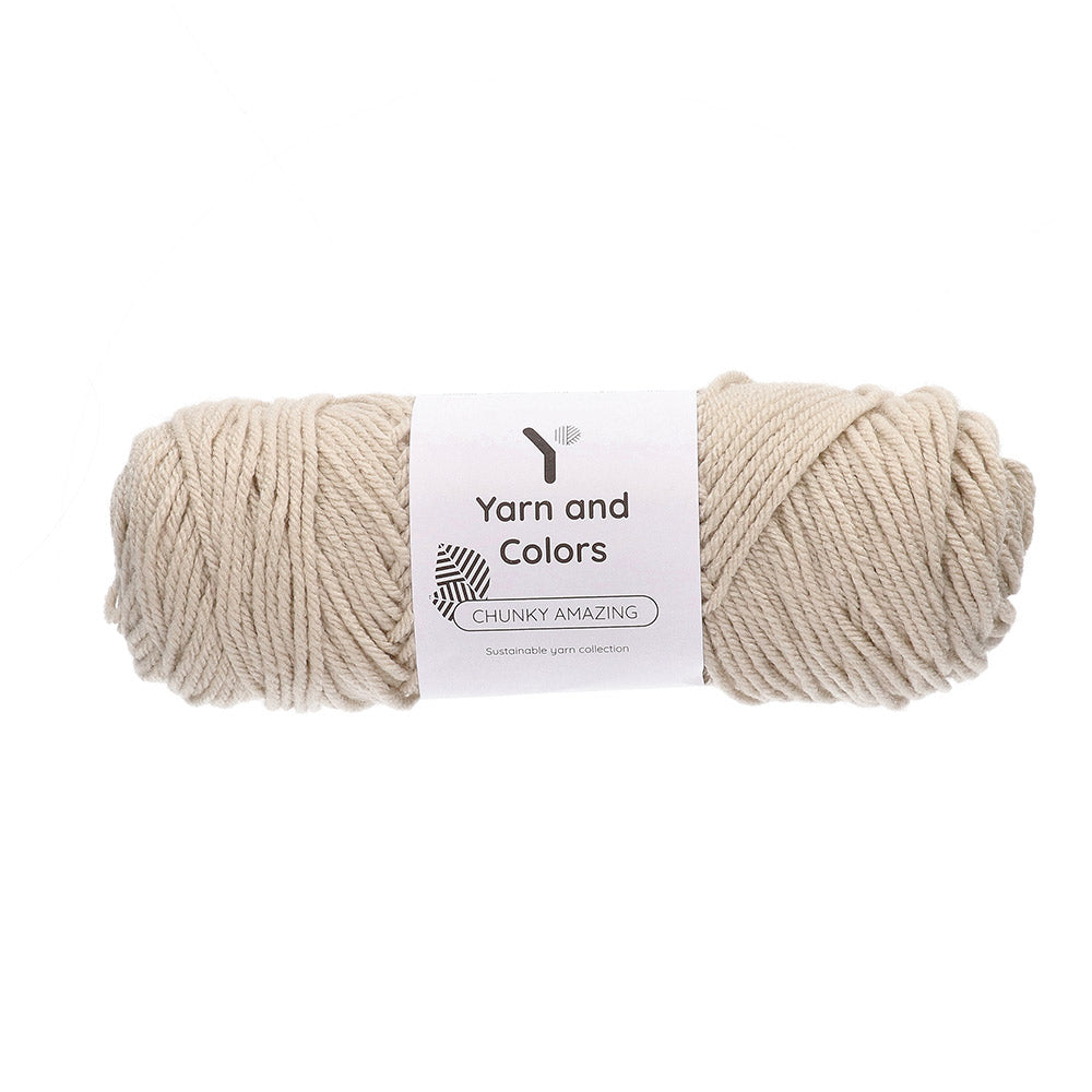 Yarn and Colors Chunky Amazing 004 Birch - bol garen in deze kleur