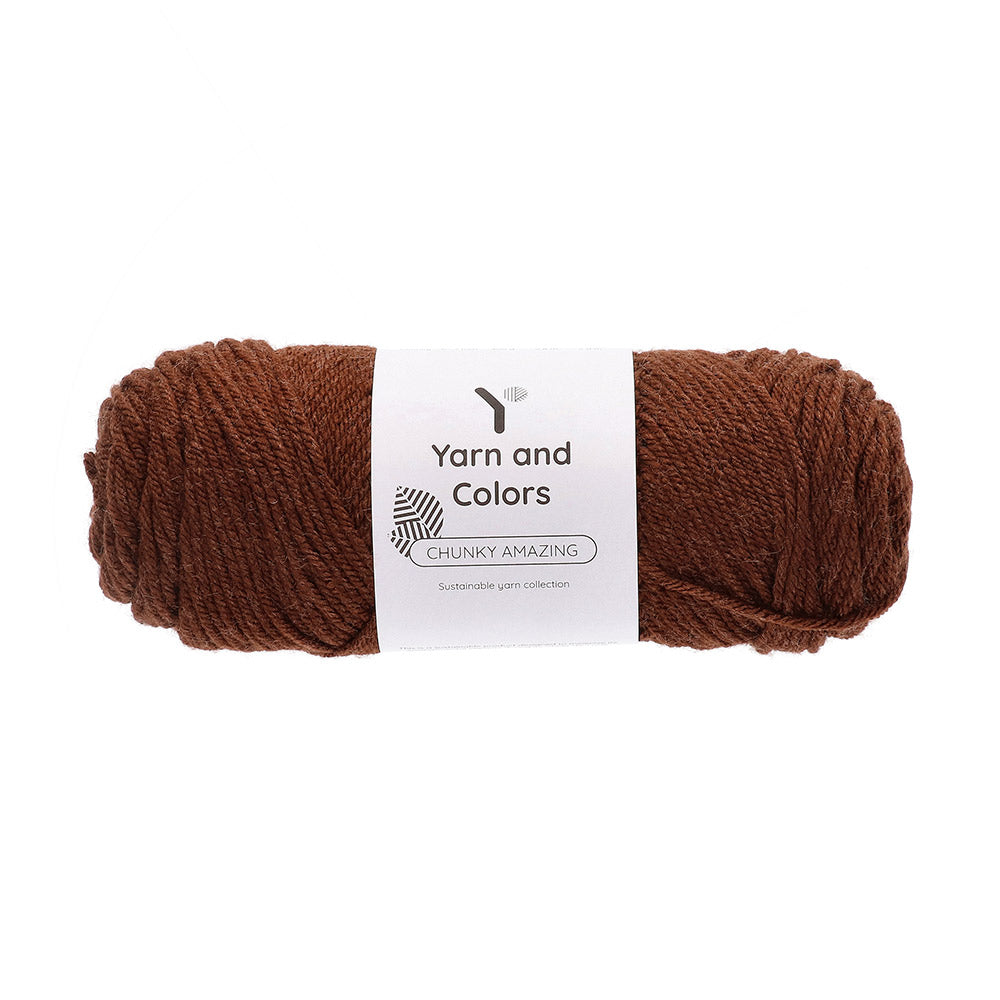Yarn and Colors Chunky Amazing 028 Soil - bol garen in deze kleur