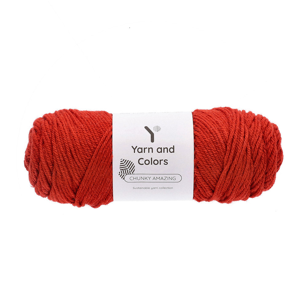 Yarn and Colors Chunky Amazing 030 Red Wine - bol garen in deze kleur