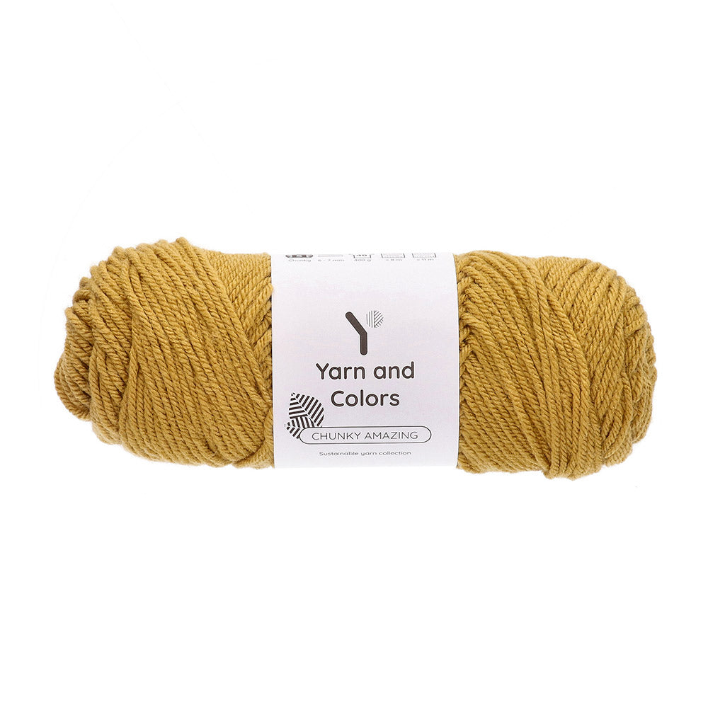 Yarn and Colors Chunky Amazing 089 Gold - bol garen in deze kleur
