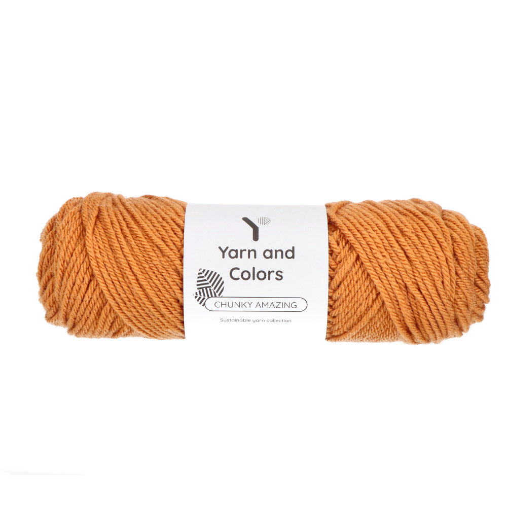Yarn and Colors Chunky Amazing 108 Curry - bol garen in deze kleur