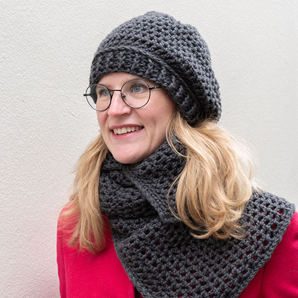 Chunky cheerful hat — gemaakt met Yarn and Colors Chunky Cheerful Hat Haakpakket