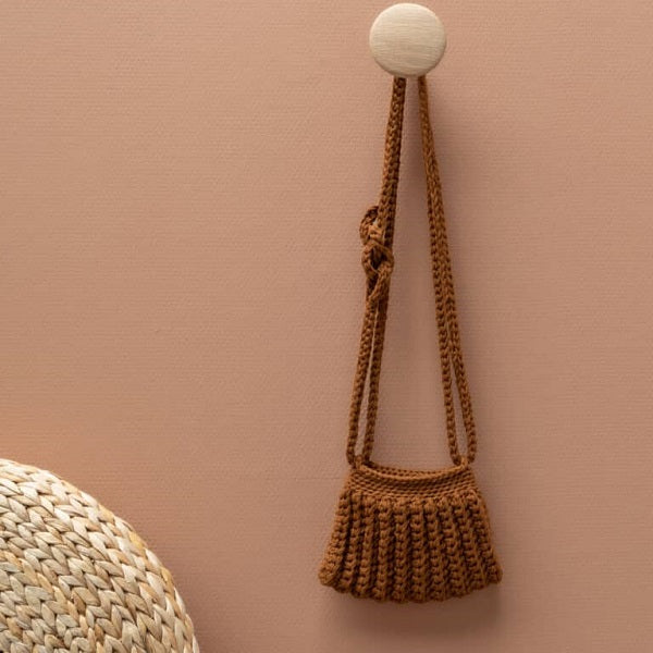 Cool cross body bag satay — gemaakt met Yarn and Colors Cool Cross Body Bag Haakpakket