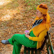 Yarn and Colors Criss Cross Dot Headband Haakpakket