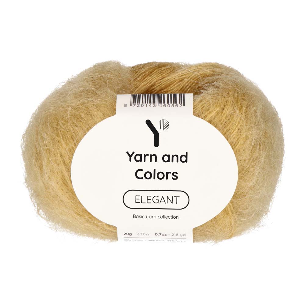 Yarn and Colors Elegant 089 Gold - bol garen in deze kleur