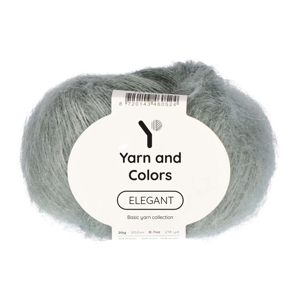 Yarn and Colors Elegant 092 Pea Green - bol garen in deze kleur