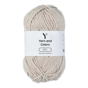 Yarn and Colors Epic 004 Birch - bol garen in deze kleur