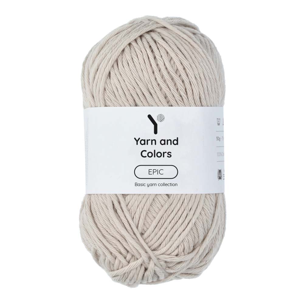 Yarn and Colors Epic 004 Birch - bol garen in deze kleur