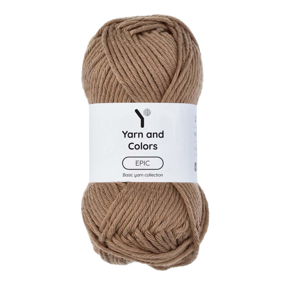 Yarn and Colors Epic 007 Cigar - bol garen in deze kleur