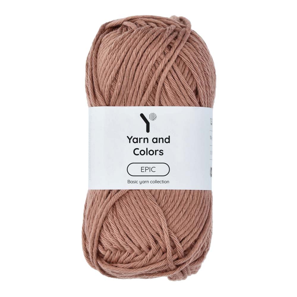 Yarn and Colors Epic 008 Teak - bol garen in deze kleur