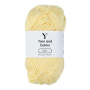 Yarn and Colors Epic 010 Vanilla - bol garen in deze kleur
