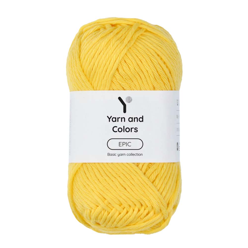 Yarn and Colors Epic 013 Sunglow - bol garen in deze kleur