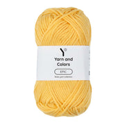 Yarn and Colors Epic 014 Sunflower - bol garen in deze kleur
