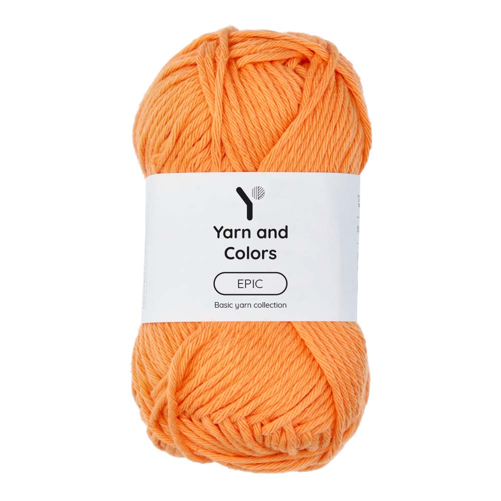 Yarn and Colors Epic 016 Cantaloupe - bol garen in deze kleur
