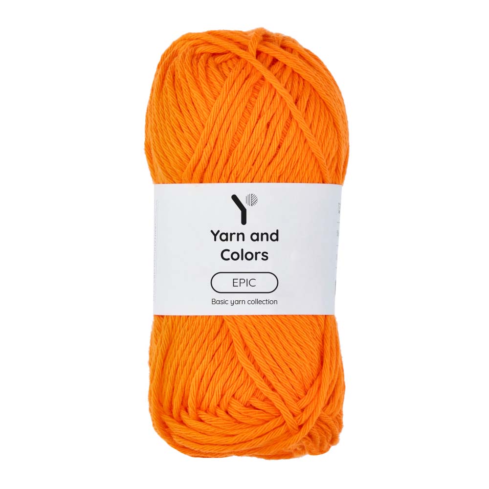 Yarn and Colors Epic 020 Orange - bol garen in deze kleur