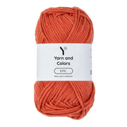 Yarn and Colors Epic 023 Brick - bol garen in deze kleur