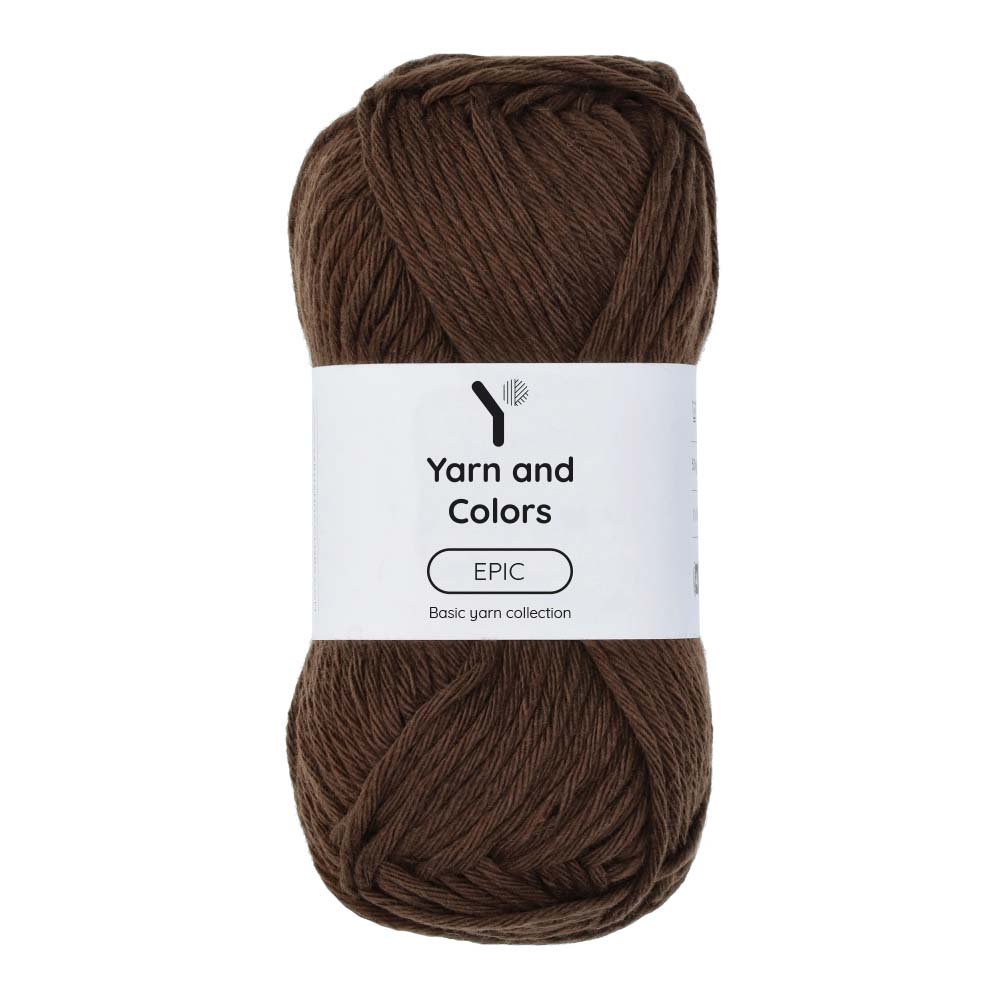 Yarn and Colors Epic 028 Soil - bol garen in deze kleur
