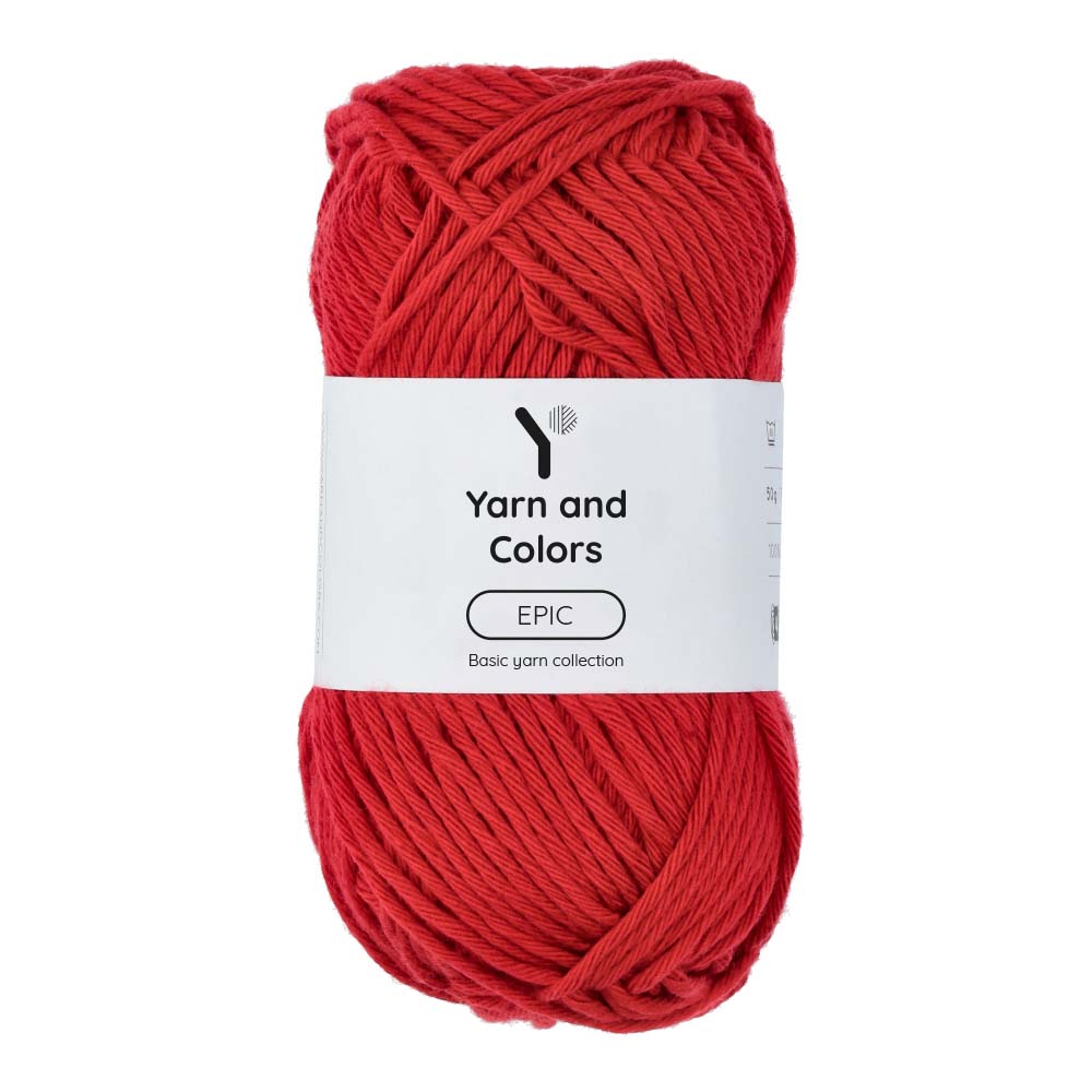 Yarn and Colors Epic 030 Red Wine - bol garen in deze kleur