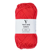 Yarn and Colors Epic 031 Cardinal - bol garen in deze kleur