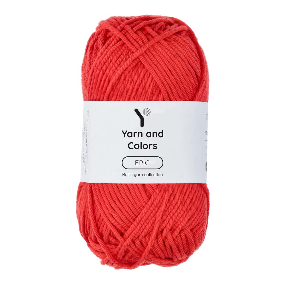 Yarn and Colors Epic 032 Pepper - bol garen in deze kleur