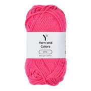 Yarn and Colors Epic 035 Girly Pink - bol garen in deze kleur