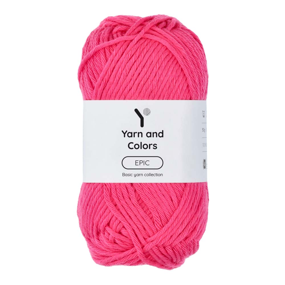 Yarn and Colors Epic 035 Girly Pink - bol garen in deze kleur