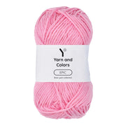 Yarn and Colors Epic 037 Cotton Candy - bol garen in deze kleur