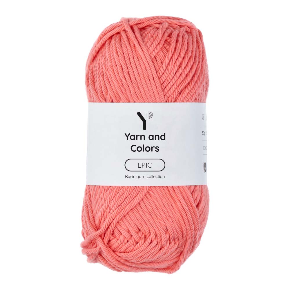 Yarn and Colors Epic 039 Salmon - bol garen in deze kleur
