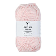 Yarn and Colors Epic 044 Light Pink - bol garen in deze kleur