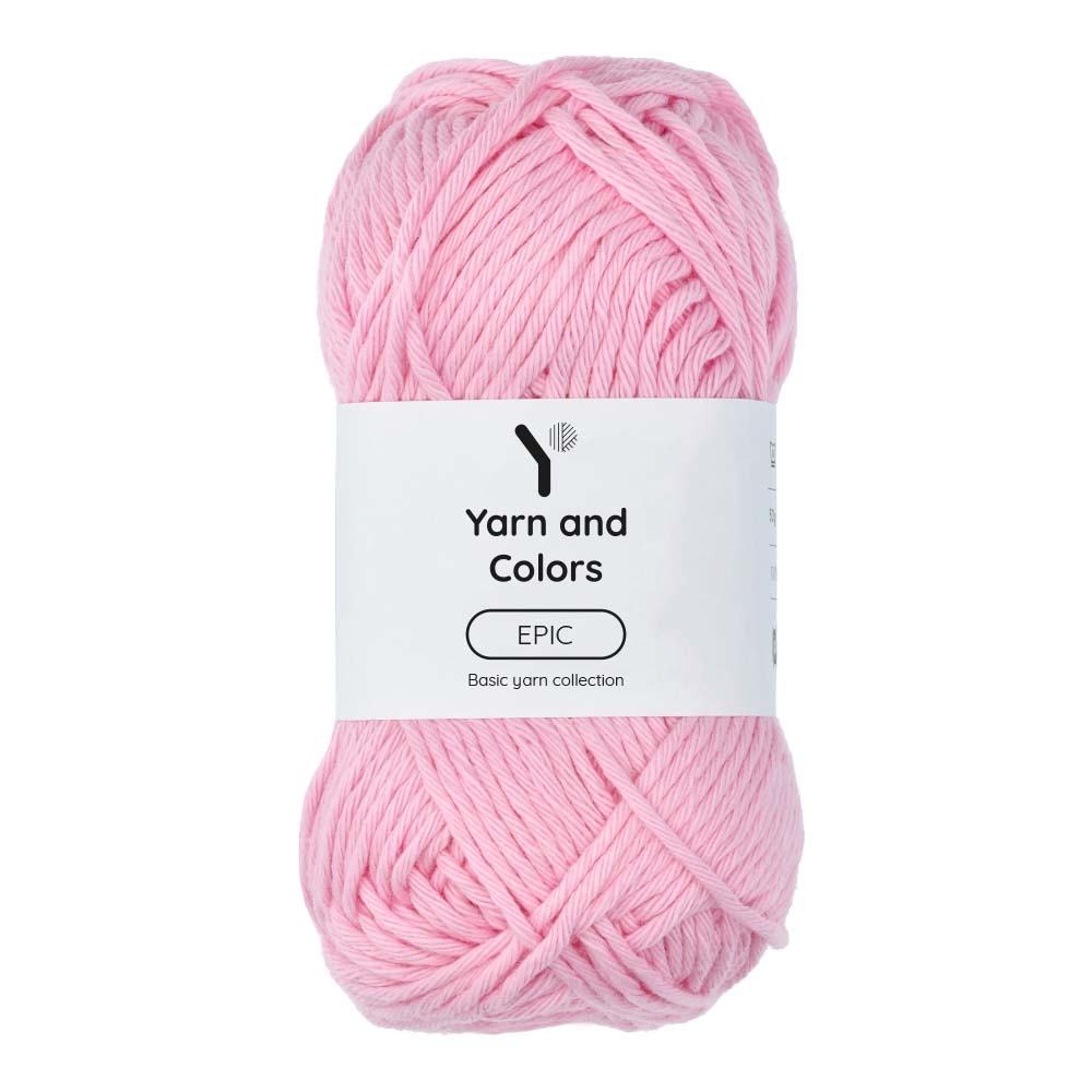Yarn and Colors Epic 045 Blossom - bol garen in deze kleur