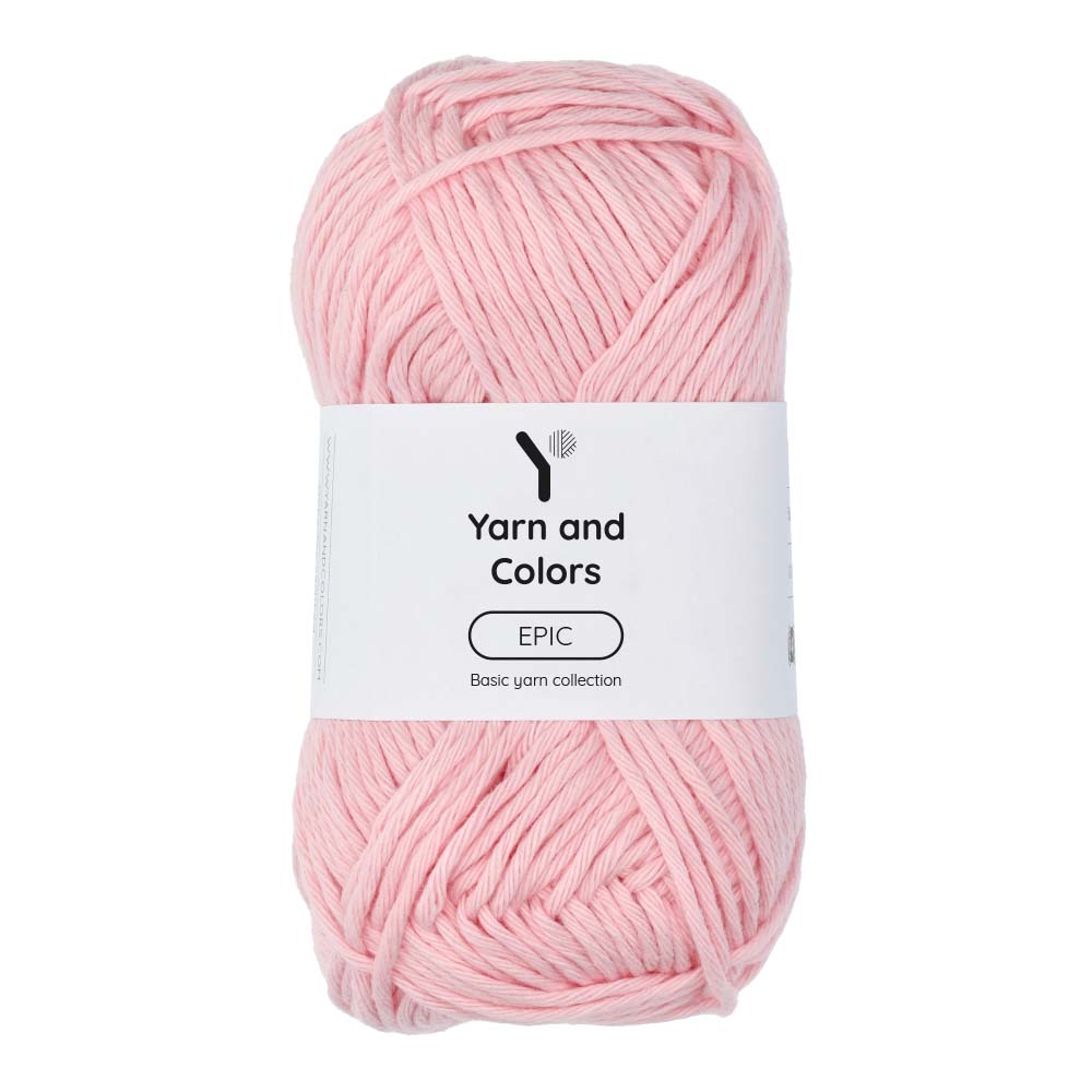 Yarn and Colors Epic 046 Pastel Pink - bol garen in deze kleur