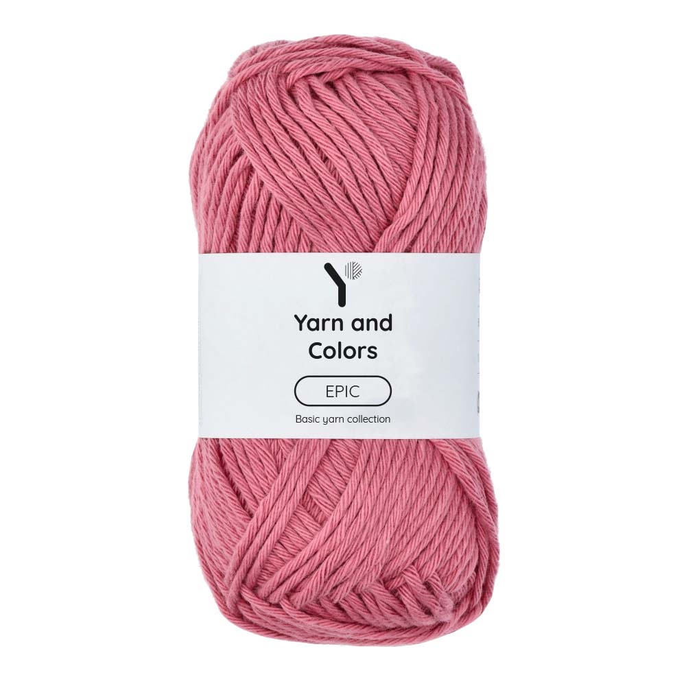 Yarn and Colors Epic 048 Antique Pink - bol garen in deze kleur