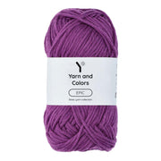 Yarn and Colors Epic 054 Grape - bol garen in deze kleur