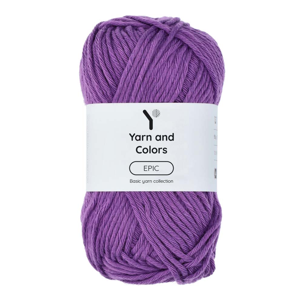 Yarn and Colors Epic 055 Lilac - bol garen in deze kleur
