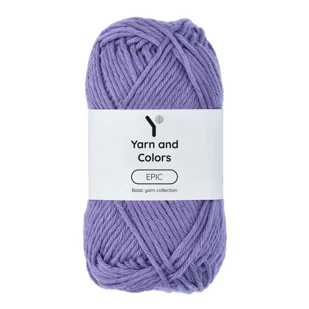 Yarn and Colors Epic 056 Lavender - bol garen in deze kleur